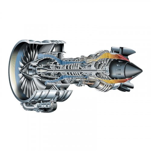 авиационный двигатель